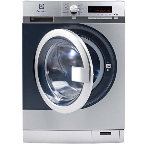 electrolux mypro washing machine with the door open