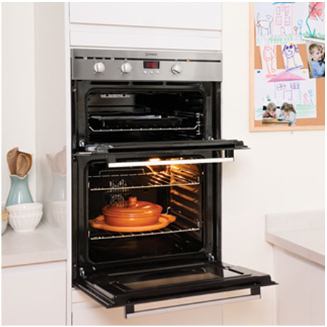 Indesit Built In Double Oven Aztec Domestics