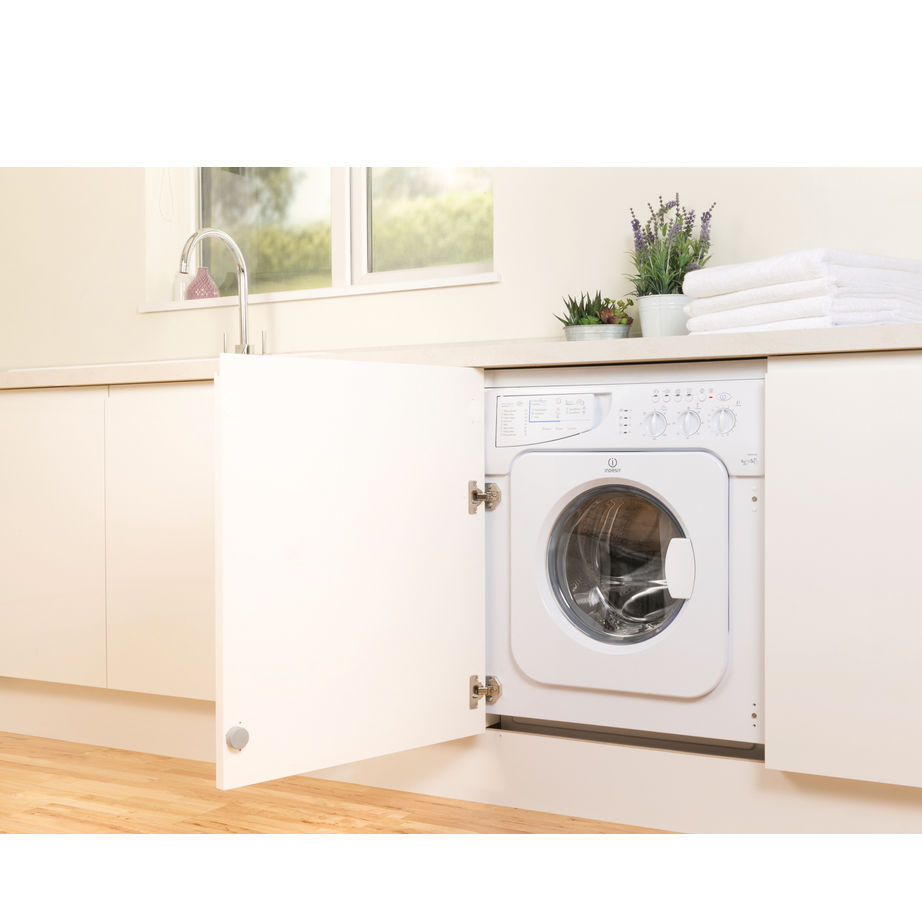 Indesit Integrated Washer Dryer 6kg 5kg 1200rpm Aztec Domestics