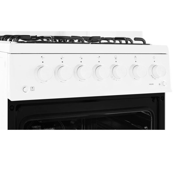 Beko Gas Cooker With Eye Level Grill fascia panel