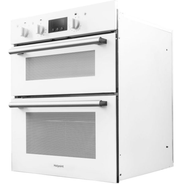 Hotpoint built under double oven on an angle