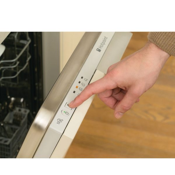 Hotpoint fully integrated dishwasher program panel