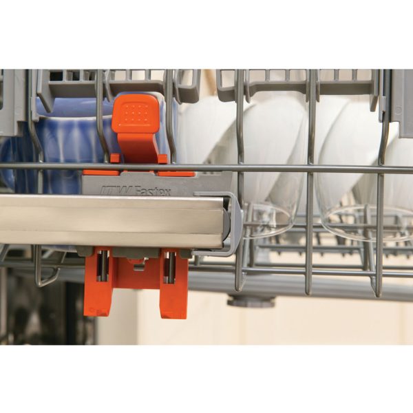 Hotpoint fully integrated dishwasher upper basket adjusters