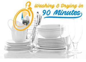 Beko Dishwasher 90 minute wash and dry