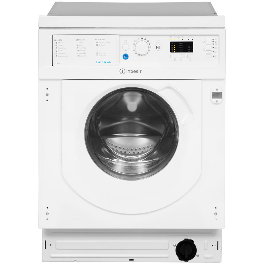 Indesit Integrated Washer/Dryer 7kg/1200rpm