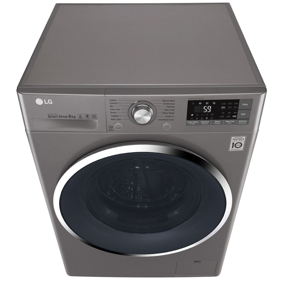 Lg Washing Machine 8kg 1400rpm Aztec Domestics