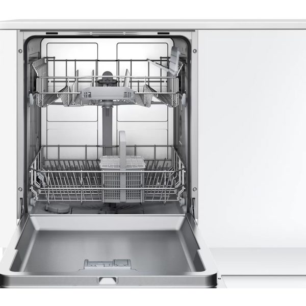 Bosch Fully Integrated Dishwasher with the door open