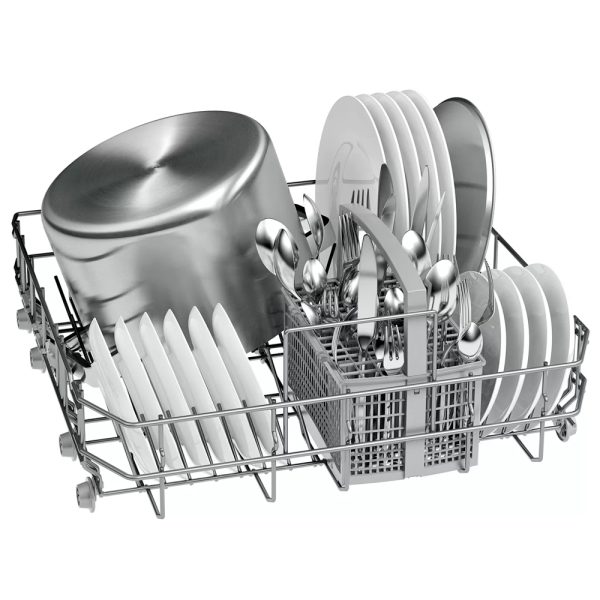 Bosch Fully Integrated Dishwasher bottom cutlery basket