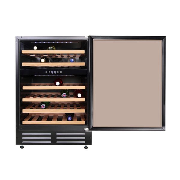 Belling Wine Fridge with the door open