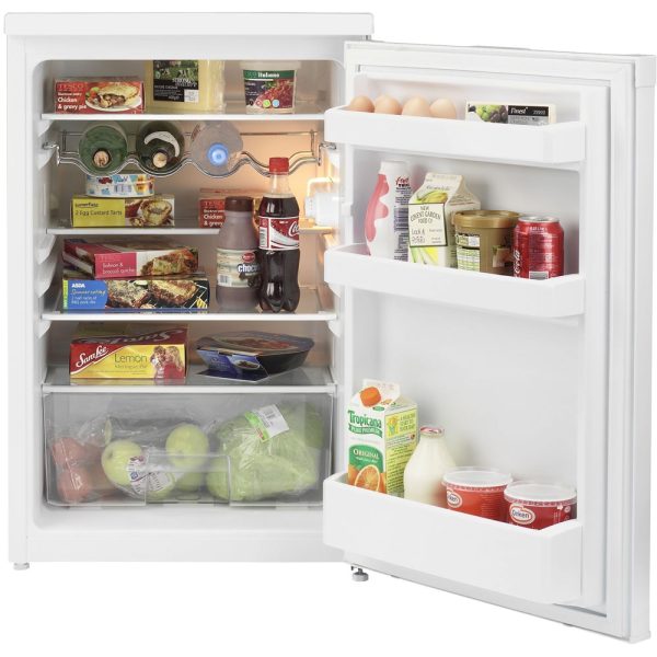 Beko Under Counter Larder fridge with the door open