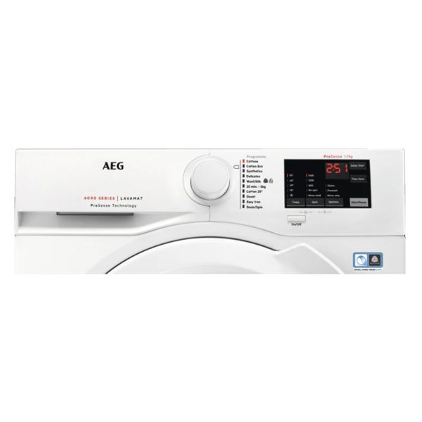 AEG Washing Machine facia panel