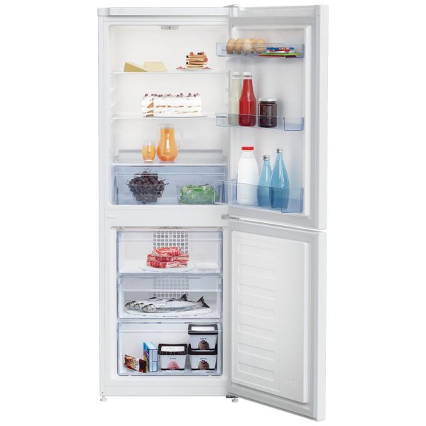 Beko Fridge Freezer with the doors open