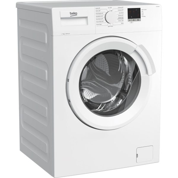 Beko Freestanding Washing Machine on an angle