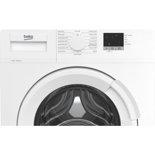 Beko Freestanding Washing Machine facia panel