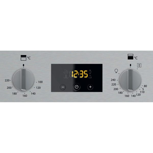 Hotpoint Built-Under Double Oven clock