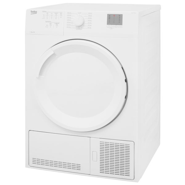 Beko Condenser Dryer on an angle