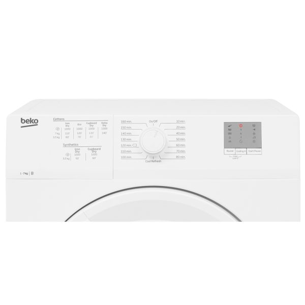 Beko Condenser Dryer facia panel