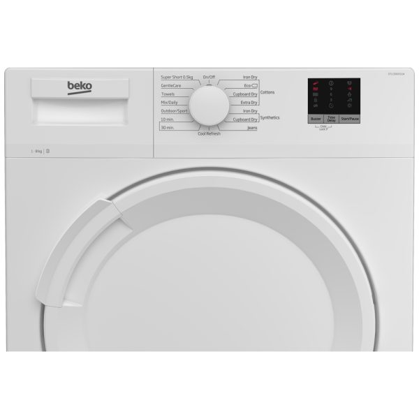 Beko Condenser Dryer - facia panel