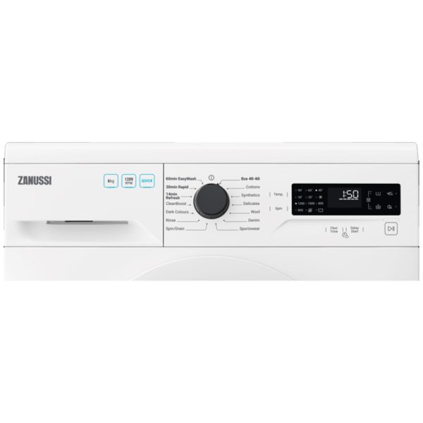 Zanussi Washing Machine - facia panel