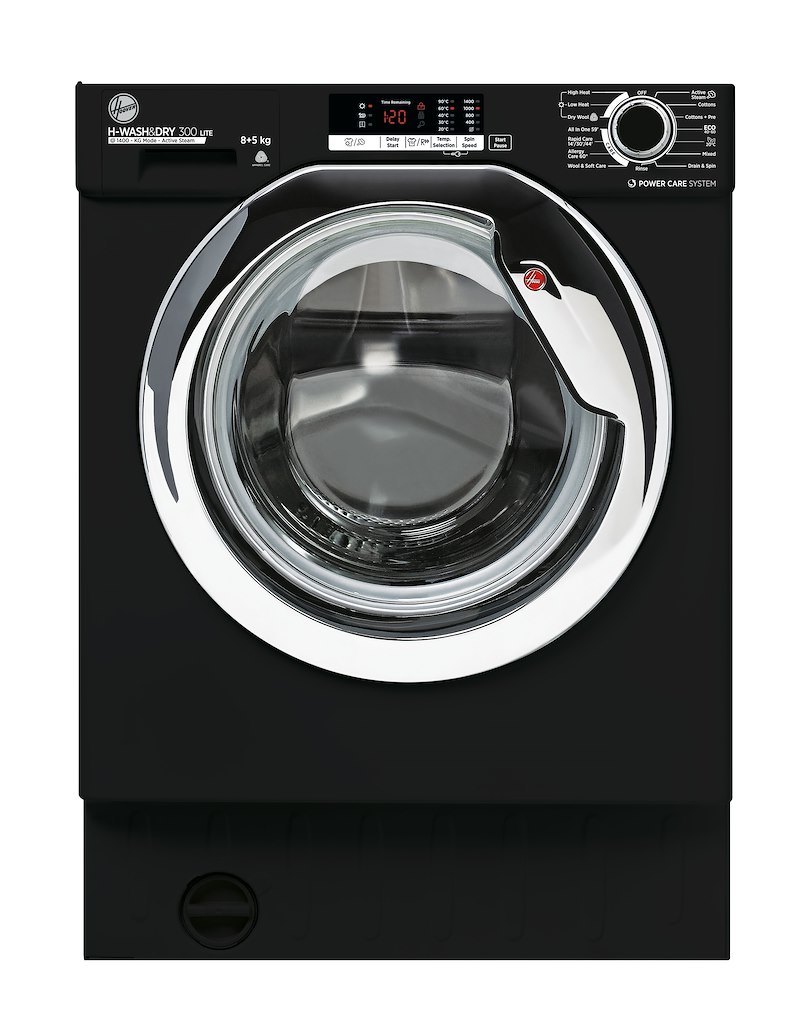 Hoover HBDS 485D2ACBE 8+5kg Integrated Washer Dryer