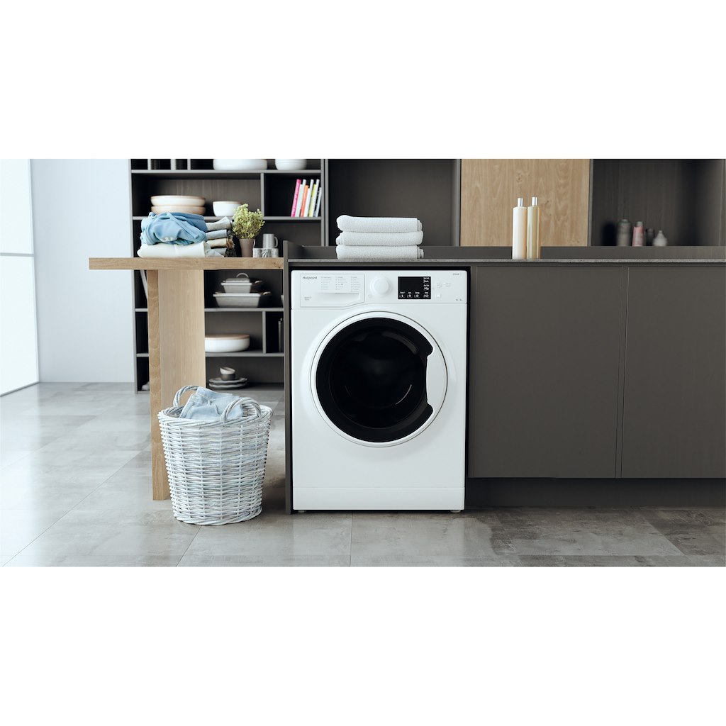 Hotpoint washer and dryer set discount