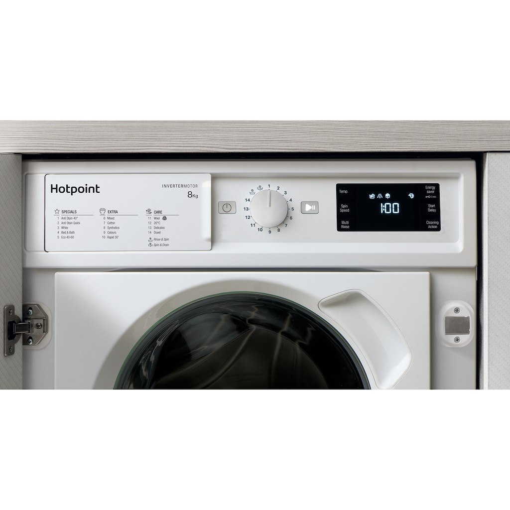 Hotpoint BI WMHG 81484 UK Integrated Washing Machine - Image 2