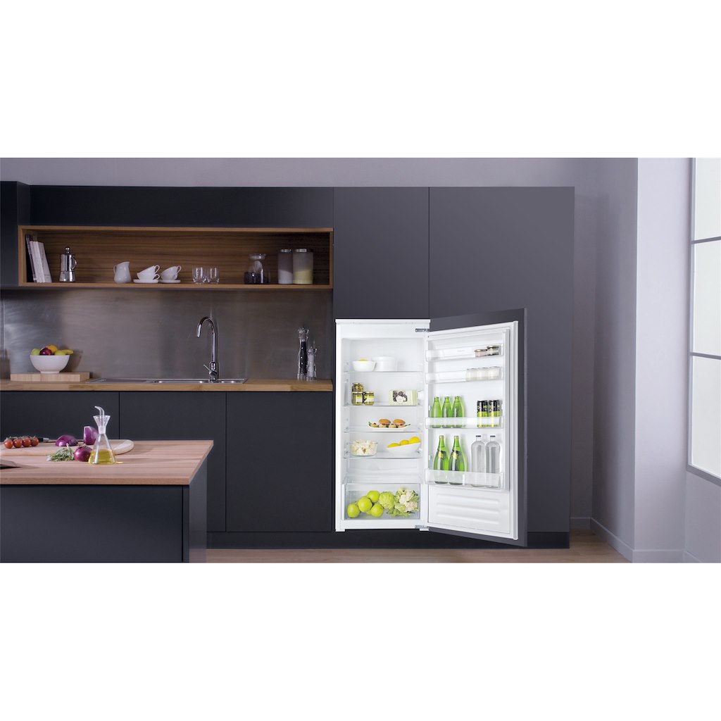 Hotpoint aquarius integrated fridge freezer cheap