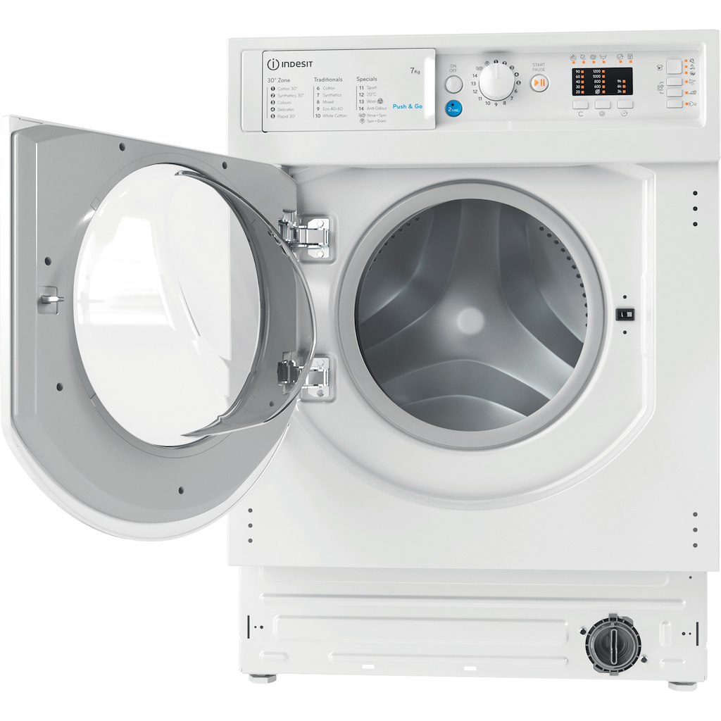 Indesit Integrated Washing Machine 7kg 1200rpm