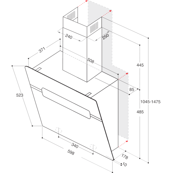 Hotpoint Cooker Hood - Image 3