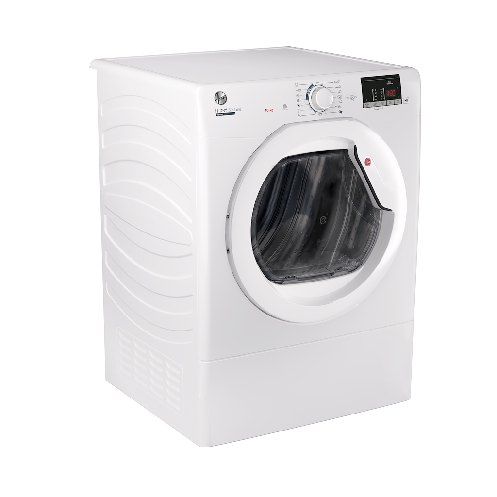 Hoover HLE V10DG-80 H-Dry 300 10kg Vented Tumble Dryer - C Energy Rated - White