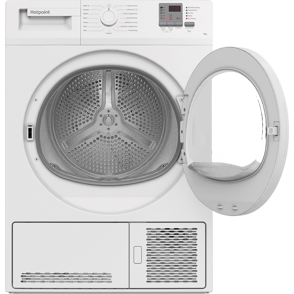 Hotpoint CHDC92WWGDUK 9kg Condenser Tumble Dryer - White - Image 2