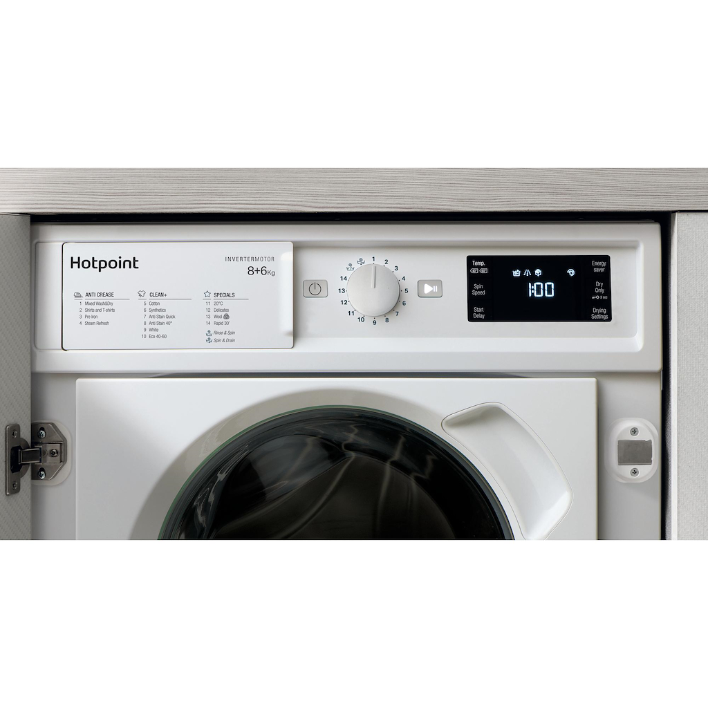 Hotpoint BIWDHG861485 Built-In Washer Dryer - Image 8