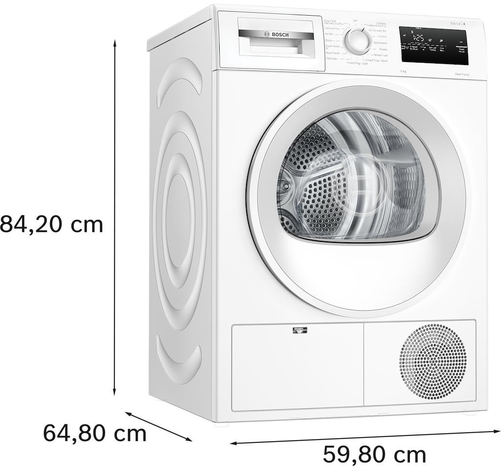 Bosch WTH85225GB, Heat pump tumble dryer - Image 4